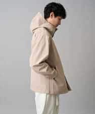 KHJED01109 a.v.v MEN(アー・ヴェ・ヴェ) 【撥水・防風・花粉防止・ストレッチ】SORONAラミネートコーティングマウンテンパーカー ブラック