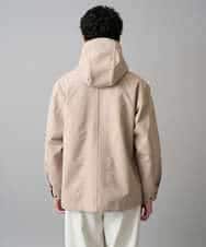 KHJED01109 a.v.v MEN(アー・ヴェ・ヴェ) 【撥水・防風・花粉防止・ストレッチ】SORONAラミネートコーティングマウンテンパーカー ブラック