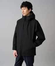 KHJED01109 a.v.v MEN(アー・ヴェ・ヴェ) 【撥水・防風・花粉防止・ストレッチ】SORONAラミネートコーティングマウンテンパーカー ブラック