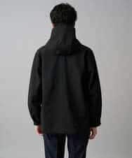 KHJED01109 a.v.v MEN(アー・ヴェ・ヴェ) 【撥水・防風・花粉防止・ストレッチ】SORONAラミネートコーティングマウンテンパーカー ブラック