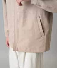 KHJED01109 a.v.v MEN(アー・ヴェ・ヴェ) 【撥水・防風・花粉防止・ストレッチ】SORONAラミネートコーティングマウンテンパーカー ブラック