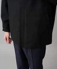 KHJED01109 a.v.v MEN(アー・ヴェ・ヴェ) 【撥水・防風・花粉防止・ストレッチ】SORONAラミネートコーティングマウンテンパーカー ブラック