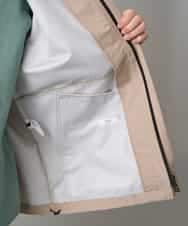 KHJED01109 a.v.v MEN(アー・ヴェ・ヴェ) 【撥水・防風・花粉防止・ストレッチ】SORONAラミネートコーティングマウンテンパーカー ブラック