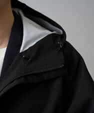 KHJED01109 a.v.v MEN(アー・ヴェ・ヴェ) 【撥水・防風・花粉防止・ストレッチ】SORONAラミネートコーティングマウンテンパーカー ブラック