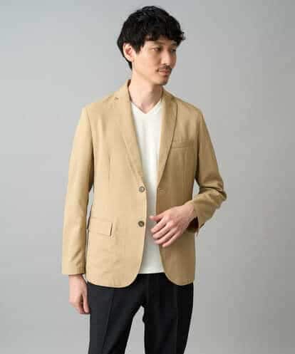 KHJED03129 a.v.v MEN 【スマート/イージーケア/洗濯機で洗える/毛玉になりにくい/ストレッチ】アムンゼンストレッチスマートジャケット