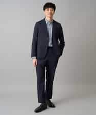 KHJED03129 a.v.v MEN(アー・ヴェ・ヴェ) 【スマート/イージーケア/洗濯機で洗える/毛玉になりにくい/ストレッチ】アムンゼンストレッチスマートジャケット ベージュ