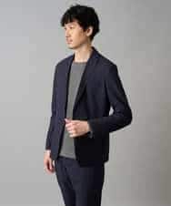 KHJED03129 a.v.v MEN(アー・ヴェ・ヴェ) 【スマート/イージーケア/洗濯機で洗える/毛玉になりにくい/ストレッチ】アムンゼンストレッチスマートジャケット ベージュ