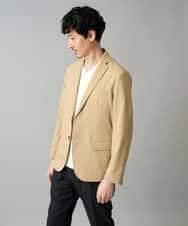 KHJED03129 a.v.v MEN(アー・ヴェ・ヴェ) 【スマート/イージーケア/洗濯機で洗える/毛玉になりにくい/ストレッチ】アムンゼンストレッチスマートジャケット ベージュ