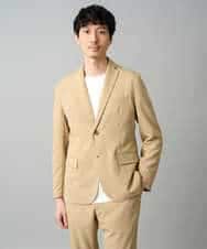 KHJED03129 a.v.v MEN(アー・ヴェ・ヴェ) 【スマート/イージーケア/洗濯機で洗える/毛玉になりにくい/ストレッチ】アムンゼンストレッチスマートジャケット ベージュ