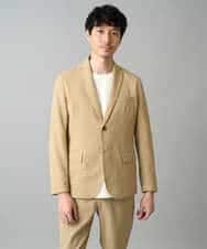 KHJED03129 a.v.v MEN(アー・ヴェ・ヴェ) 【スマート/イージーケア/洗濯機で洗える/毛玉になりにくい/ストレッチ】アムンゼンストレッチスマートジャケット ベージュ