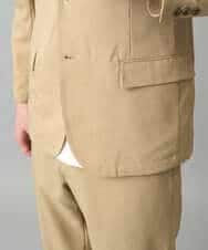 KHJED03129 a.v.v MEN(アー・ヴェ・ヴェ) 【スマート/イージーケア/洗濯機で洗える/毛玉になりにくい/ストレッチ】アムンゼンストレッチスマートジャケット ベージュ