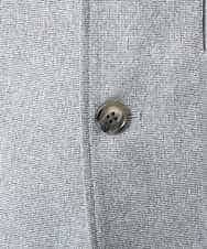 KHJED04139 a.v.v MEN(アー・ヴェ・ヴェ) 【スマート/イージーケア/洗濯機で洗える/毛玉になりにくい/ストレッチ】ドライタッチメランジコンバーチブルジャケット グレー