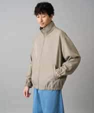 KHJED07129 a.v.v MEN(アー・ヴェ・ヴェ) ジップアップスタンドカラーブルゾン ベージュ