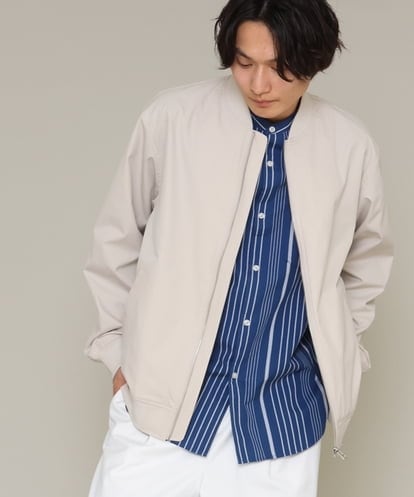 KHJES06089 a.v.v MEN ストレッチリブブルゾン