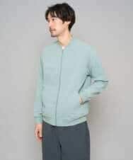 KHJFD17099 a.v.v MEN(アー・ヴェ・ヴェ) 【イージーケア/洗濯機で洗える/毛玉になりにくい/ストレッチ】リライトリブブルゾン ベージュ