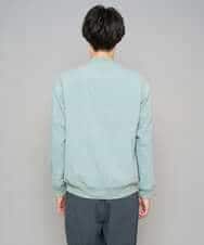 KHJFD17099 a.v.v MEN(アー・ヴェ・ヴェ) 【イージーケア/洗濯機で洗える/毛玉になりにくい/ストレッチ】リライトリブブルゾン ベージュ