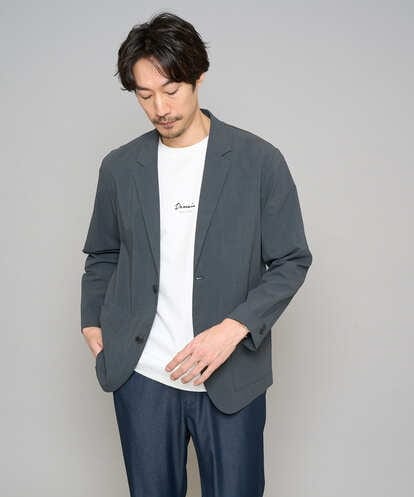 KHJFD24109 a.v.v MEN 【イージーケア/洗濯機で洗える/毛玉になりにくい/ストレッチ】春リライト テーラードジャケット