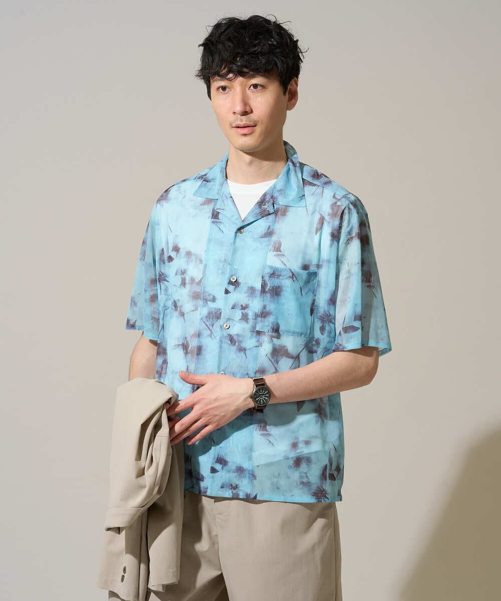 KHJFD24109 a.v.v MEN(アー・ヴェ・ヴェ) 春夏のカジュアルジャケットスタイルにぜひ【イージーケア/洗濯機で洗える/毛玉になりにくい/ストレッチ】春リライト テーラードジャケット ダークグレー