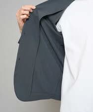 KHJFD24109 a.v.v MEN(アー・ヴェ・ヴェ) 【イージーケア/洗濯機で洗える/毛玉になりにくい/ストレッチ】春リライト テーラードジャケット ダークグレー