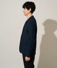 KHJGD16099 a.v.v MEN(アー・ヴェ・ヴェ) 【イージーケア/洗濯機で洗える/ストレッチ】スラブメランジカノコスマートジャケット ダークグレー