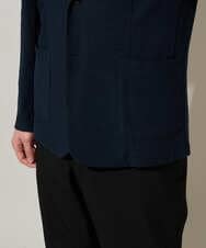 KHJGD16099 a.v.v MEN(アー・ヴェ・ヴェ) 【イージーケア/洗濯機で洗える/ストレッチ】スラブメランジカノコスマートジャケット ダークグレー