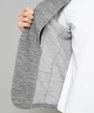 KHJGD16099 a.v.v MEN(アー・ヴェ・ヴェ) 【イージーケア/洗濯機で洗える/ストレッチ】スラブメランジカノコスマートジャケット ダークグレー