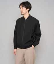 KHJGD25119 a.v.v MEN(アー・ヴェ・ヴェ) 【洗濯機で洗える】シアーリブブルゾン ブラック