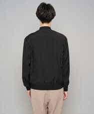KHJGD25119 a.v.v MEN(アー・ヴェ・ヴェ) 【洗濯機で洗える】シアーリブブルゾン ブラック
