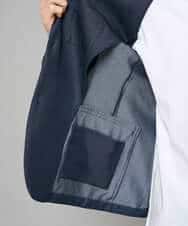 KHJGD35119 a.v.v MEN(アー・ヴェ・ヴェ) 【イージーケア/接触冷感】デニムライクストレッチスマートジャケット ダークグレー