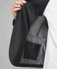 KHJGD35119 a.v.v MEN(アー・ヴェ・ヴェ) 【イージーケア/接触冷感】デニムライクストレッチスマートジャケット ダークグレー