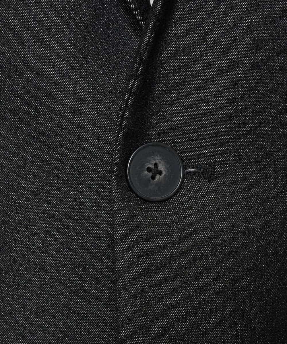 KHJGD35119 a.v.v MEN(アー・ヴェ・ヴェ) 【イージーケア/接触冷感】デニムライクストレッチスマートジャケット ダークグレー