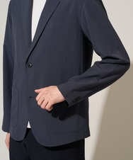 KHJGD40109 a.v.v MEN(アー・ヴェ・ヴェ) 【イージーケア/洗濯機で洗える/接触冷感/吸水速乾/UVカット/ストレッチ】リライトテーラードジャケット ダークグレー