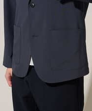 KHJGD40109 a.v.v MEN(アー・ヴェ・ヴェ) 【イージーケア/洗濯機で洗える/接触冷感/吸水速乾/UVカット/ストレッチ】リライトテーラードジャケット ダークグレー