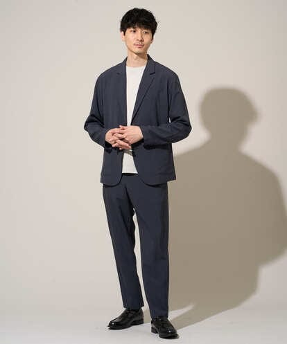 KHJGD40109 a.v.v MEN 【イージーケア/洗濯機で洗える/接触冷感/吸水速乾/UVカット/ストレッチ】リライトテーラードジャケット