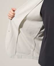 KHJGD40109 a.v.v MEN(アー・ヴェ・ヴェ) 【イージーケア/洗濯機で洗える/接触冷感/吸水速乾/UVカット/ストレッチ】リライトテーラードジャケット ダークグレー