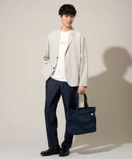 KHJGD40109 a.v.v MEN(アー・ヴェ・ヴェ) 【イージーケア/洗濯機で洗える/接触冷感/吸水速乾/UVカット/ストレッチ】リライトテーラードジャケット ダークグレー