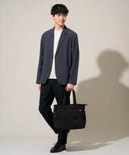 KHJGD40109 a.v.v MEN(アー・ヴェ・ヴェ) 【イージーケア/洗濯機で洗える/接触冷感/吸水速乾/UVカット/ストレッチ】リライトテーラードジャケット ダークグレー