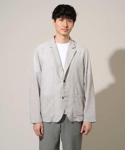 KHJGD41109 a.v.v MEN 【イージーケア/洗濯機で洗える/吸水速乾/接触冷感/シワになりにくい】メランジテーラードジャケット