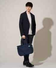 KHJGD76119 a.v.v MEN(アー・ヴェ・ヴェ) 【イージーケア/洗濯機で洗える/吸水速乾/毛玉になりにくい】シアサッカースマートジャケット ブラック