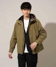 KHJGD76119 a.v.v MEN(アー・ヴェ・ヴェ) 【イージーケア/洗濯機で洗える/吸水速乾/毛玉になりにくい】シアサッカースマートジャケット ブラック