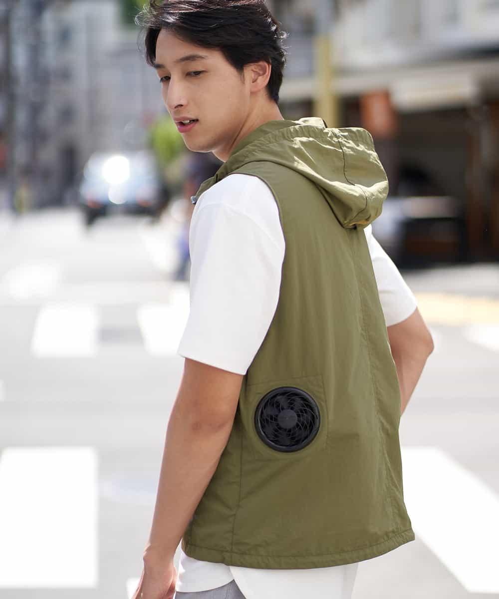 A V V Men アー ヴェ ヴェ 熱中症対策 A V V 空調服 Fan Wear ファン付きベスト イトキンオンラインストア