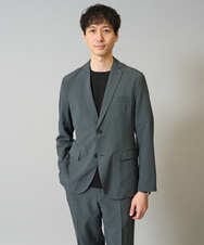 KHJHA79119 a.v.v MEN(アー・ヴェ・ヴェ) 【イージーケア/接触冷感】リライトテーラードジャケット【吸水速乾/UVカット/ストレッチ】 ネイビー