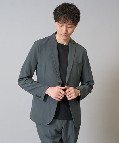 a.v.v（アー・ヴェ・ヴェ）のテーラードジャケット、ノーカラー