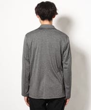 KHJHV53089 a.v.v MEN(アー・ヴェ・ヴェ) 【洗える/接触冷感】ブライト天竺サマージャケット【吸水速乾/UVカット】 グレー