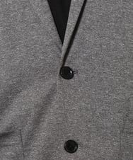 KHJHV53089 a.v.v MEN(アー・ヴェ・ヴェ) 【洗える/接触冷感】ブライト天竺サマージャケット【吸水速乾/UVカット】 グレー