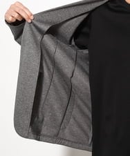 KHJHV53089 a.v.v MEN(アー・ヴェ・ヴェ) 【洗える/接触冷感】ブライト天竺サマージャケット【吸水速乾/UVカット】 グレー