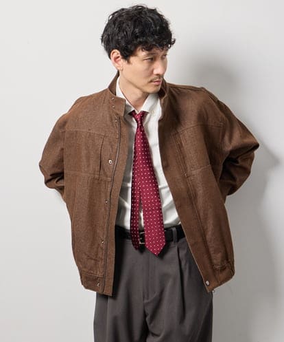 KHJJD10139 a.v.v MEN 【洗濯機で洗える】12OZデニムジャケット