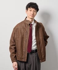 KHJJD10139 a.v.v MEN(アー・ヴェ・ヴェ) ＼休日も仕事も使える／12OZデニムジャケット【洗濯機で洗える】 ブラック