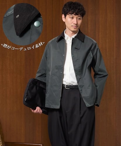 KHJJD13139 a.v.v MEN ＼秋の装いに、男らしさを／ハンティングジャケット【洗濯機で洗える】