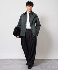KHJJD13149 a.v.v MEN(アー・ヴェ・ヴェ) ハンティングジャケット グリーン